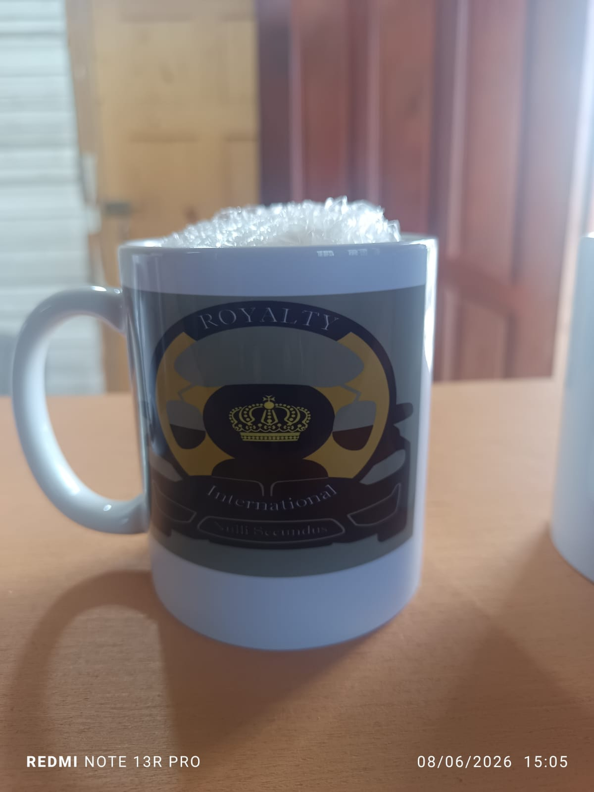 Royalty International branded mug