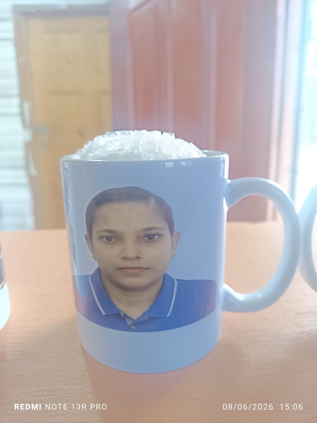 Personal photo mug printed by Royalty International